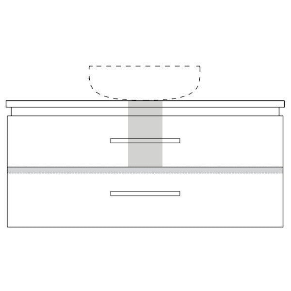 Marquis Riviera Wall Hung Vanity