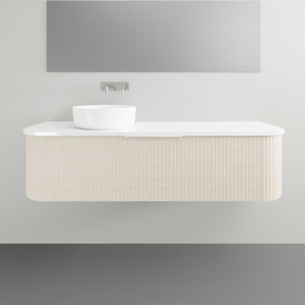 Marquis Shore 1 Drawer Wall Hung Vanity with Symphony Solid Surface Top and Basin