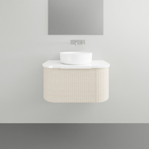 Marquis Shore 1 Drawer Wall Hung Vanity - 750 Centre Bowl | The Blue Space
