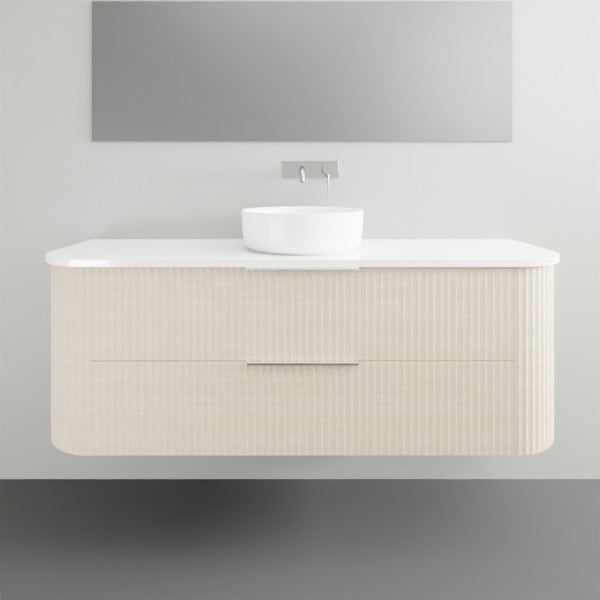 Marquis Shore 2 Drawer Wall Hung Vanity with Symphony Solid Surface Top and Basin