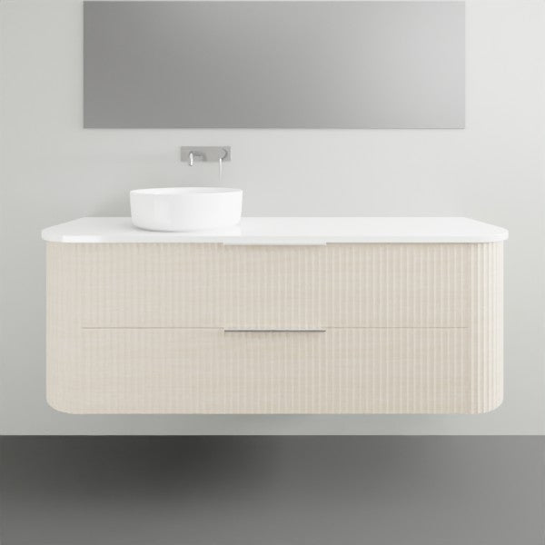 Marquis Shore 2 Drawer Wall Hung Vanity with Symphony Solid Surface Top and Basin