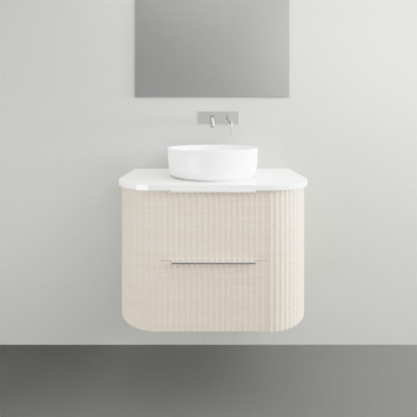 Marquis Shore 2 Drawer Wall Hung Vanity with Symphony Solid Surface Top and Basin