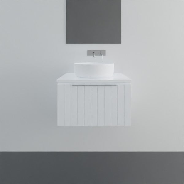 Marquis Valencia1 Wall Hung Vanity - 600 Centre Bowl | The Blue Space