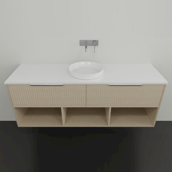 Marquis Merewether Wall Hung Vanity with Symphony Solid Surface Top and Basin