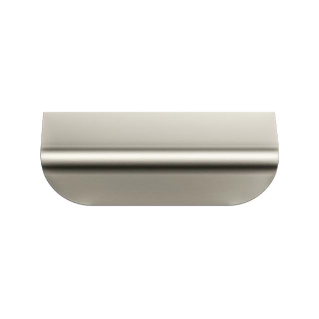 Meir Oppen Edge-Pull 75mm Cabinet Handle Brushed Nickel