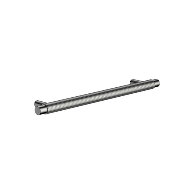 Meir Oppen Round Pull 200mm Cabinet Handle Knurled Shadow