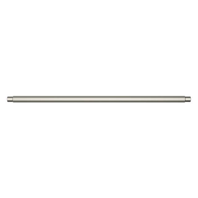 Meir Oppen Round Pull 328mm Cabinet Handle Knurled Brushed Nickel