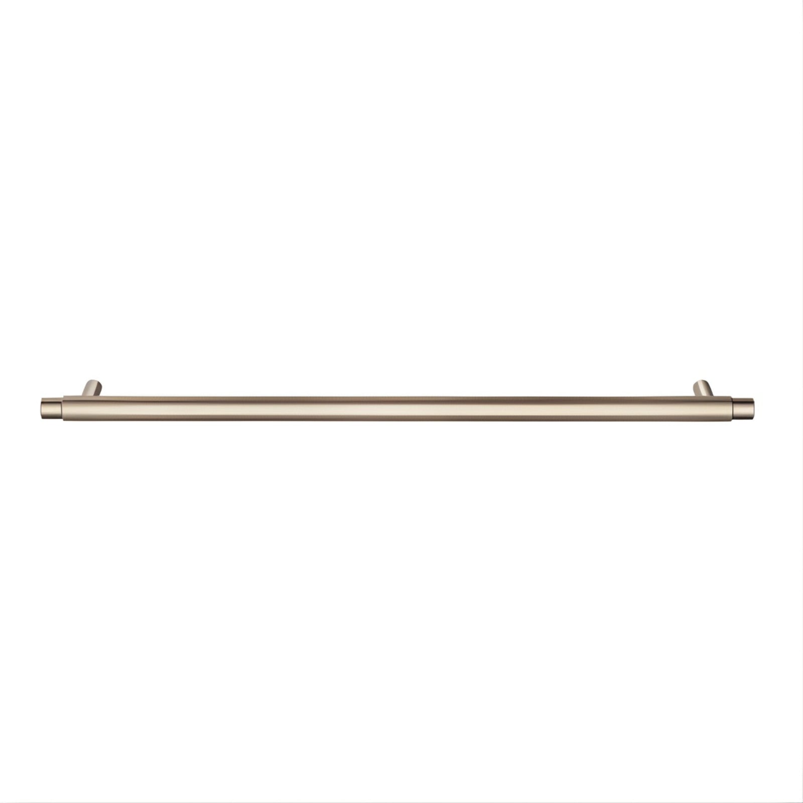Meir Öppen Round Pull 328mm Cabinet Handle Knurled Champagne MRCH-2P32N-CH - The Blue Space