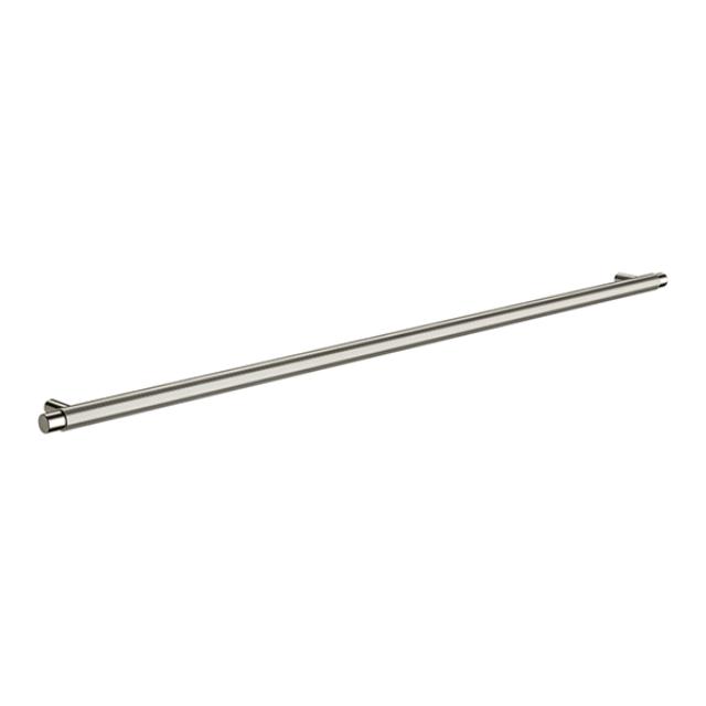 Meir Oppen Round Pull 520mm Cabinet Handle Knurled Brushed Nickel
