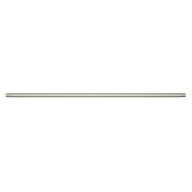 Meir Oppen Round Pull 520mm Cabinet Handle Knurled Brushed Nickel