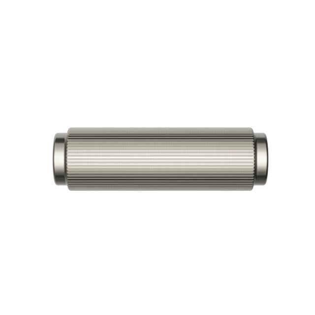 Meir Oppen T-Pull Cabinet Handle Knurled Brushed Nickel