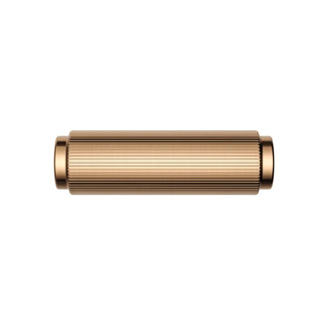 Meir Oppen T-Pull Cabinet Handle Knurled Lustre Bronze