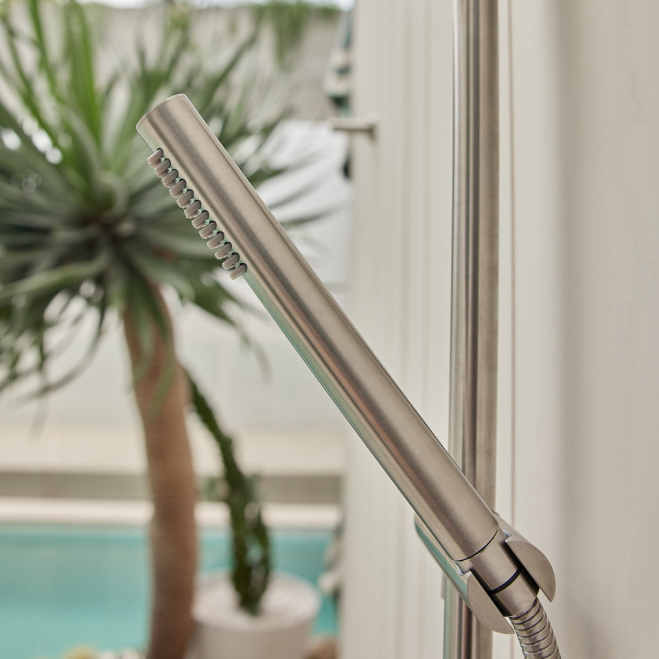 Meir Outdoor Combination Shower Rail 200mm 316 Stainless Steel