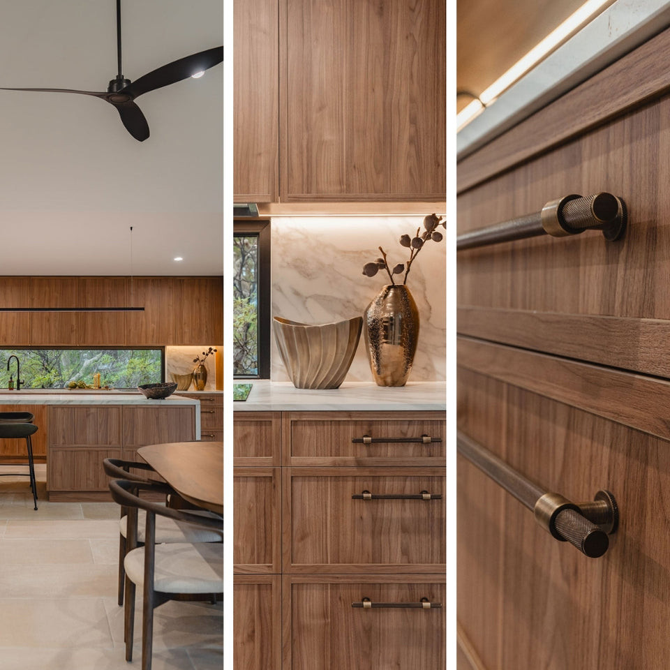 Momo Handles Belgravia Pull Handle Plain Bronze