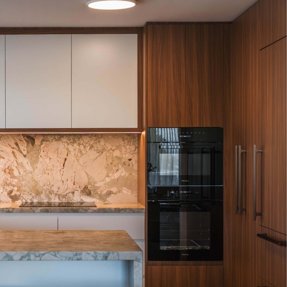 Momo Handles Hinoki Big in Brushed Bronze available at The Blue Space