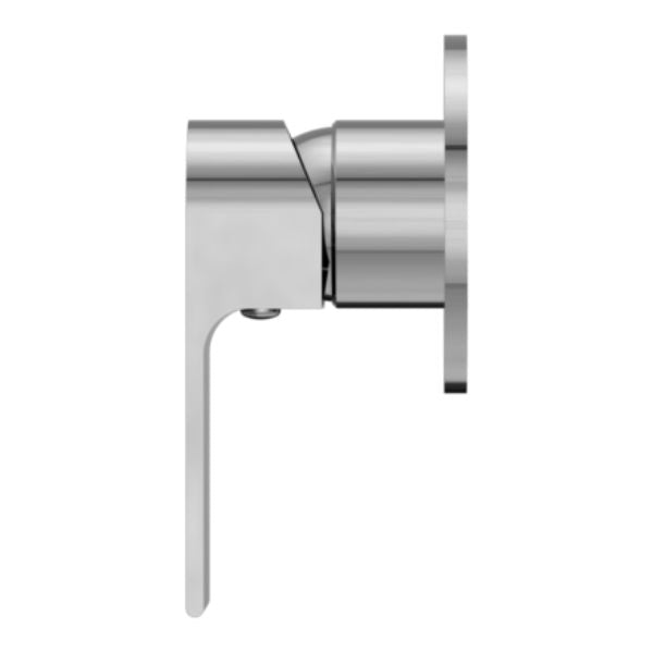 Nero Bianca Shower Mixer 80mm Plate Chrome