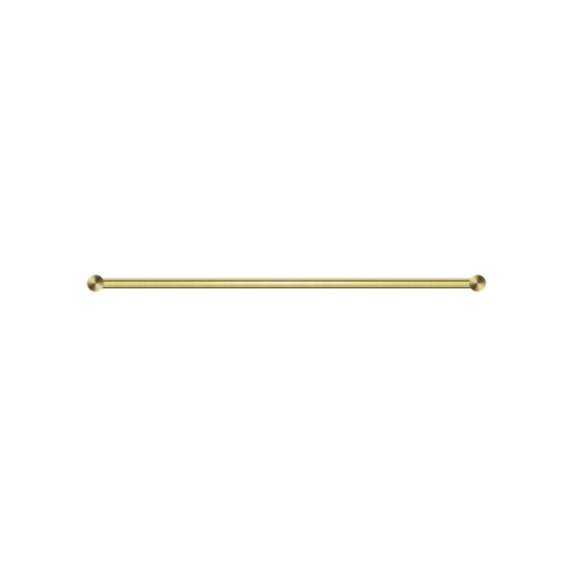 Nero New Mecca Double Towel Rail 600mm Brushed Gold
