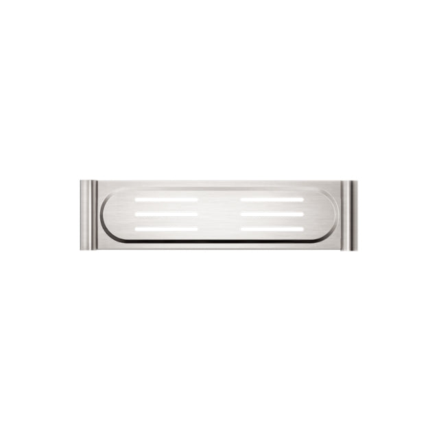 Nero New Mecca Metal Shower Shelf Brushed Nickel
