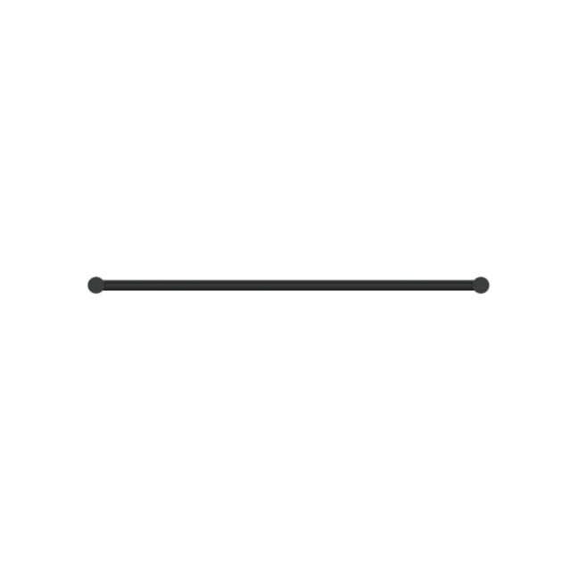 Nero New Mecca Single Towel Rail 600mm Matte Black