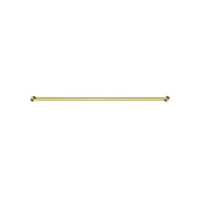 Nero New Mecca Single Towel Rail 800mm Brushed Gold