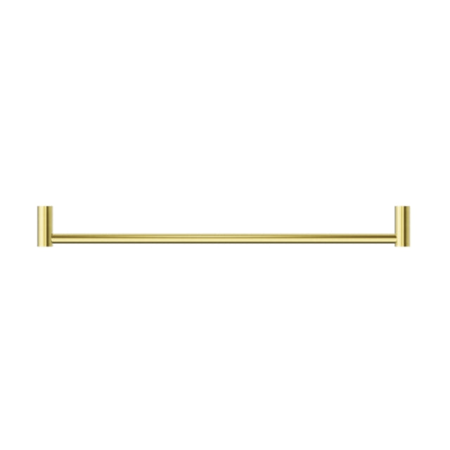 Nero New Mecca Single Towel Rail 800mm Brushed Gold