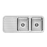 Phoenix 1000 Series Double Bowl Sink 1180 x 500mm RH Bowl The Blue Space