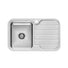 Phoenix 1000 Series Single Bowl Sink 765 x 480mm LH Bowl The Blue Space