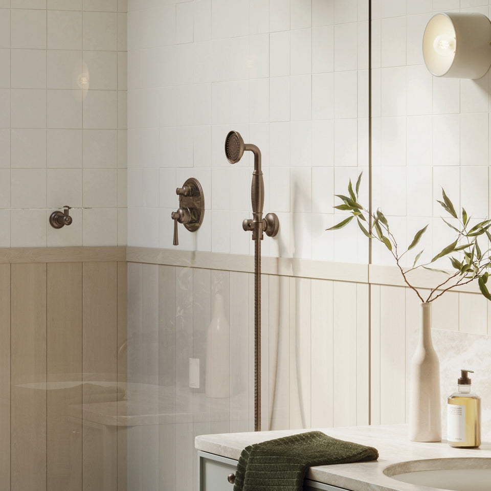 Phoenix Cromford Hand Shower - Brushed Bronze