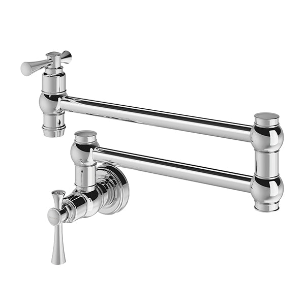 Phoenix Cromford Pot Filler in Chrome at The Blue Space