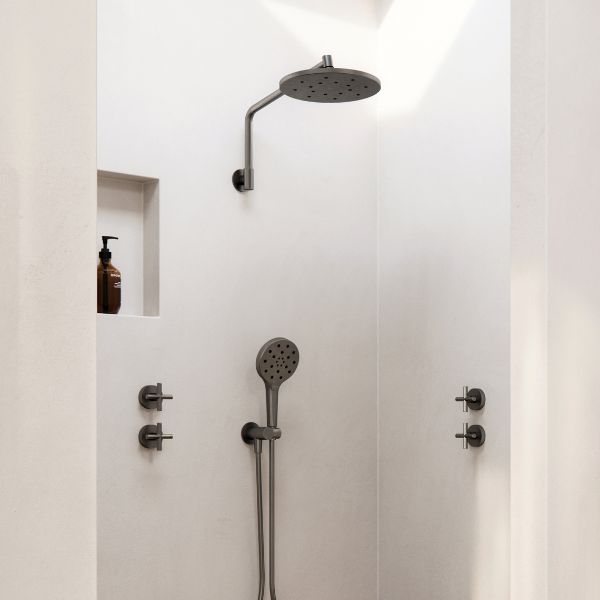 Phoenix Tapware Ormond Hand Shower Brushed Carbon