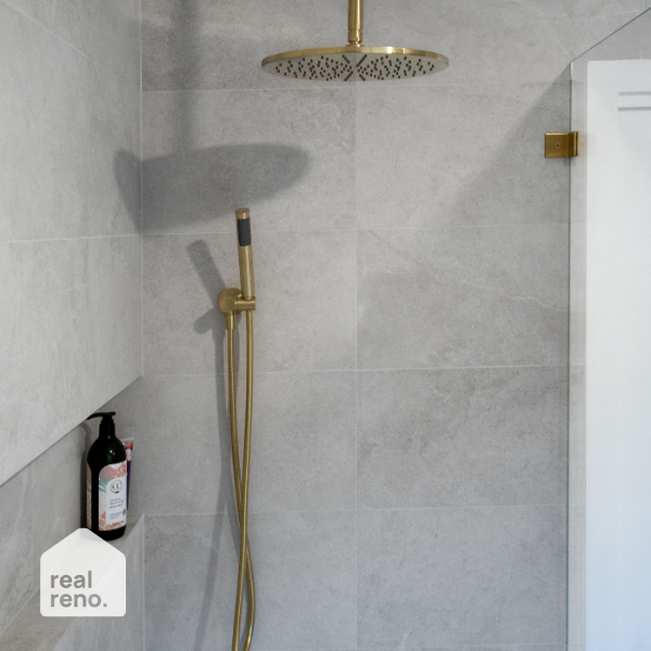 Meir Round Shower Rose 300mm Tiger Bronze