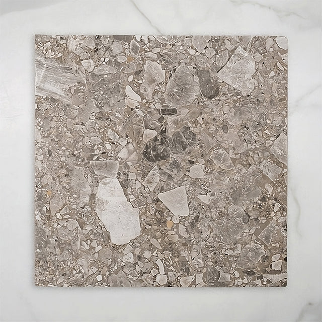 Southside Natural Terrazzo Matt P2 Porcelain Tile 450x450mm
