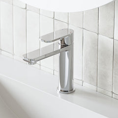 Caroma Luna Lead Free Basin Mixer Chrome