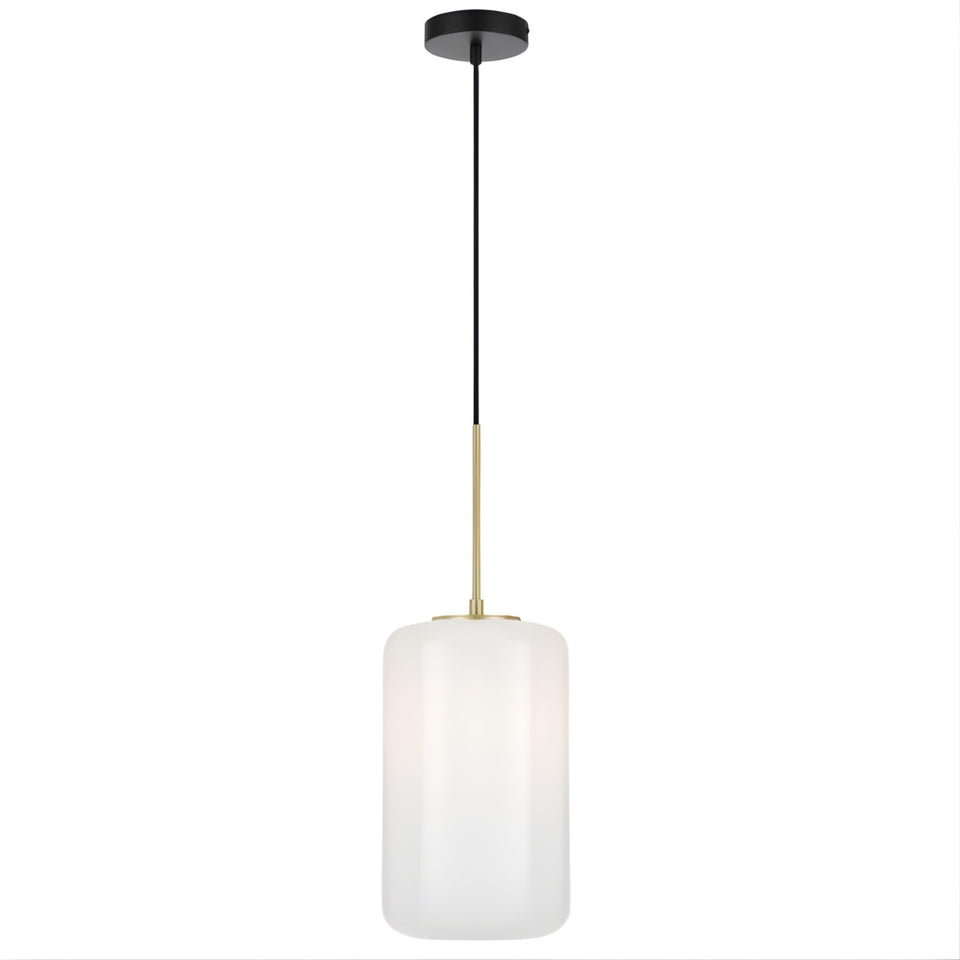 Telbix Korova Medium Pendant Light E27 Opal
