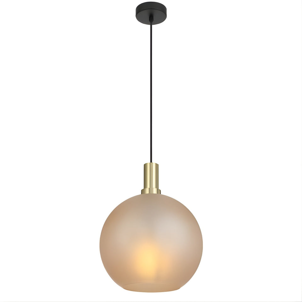 Telbix Patino 30cm Pendant Light E27 Amber