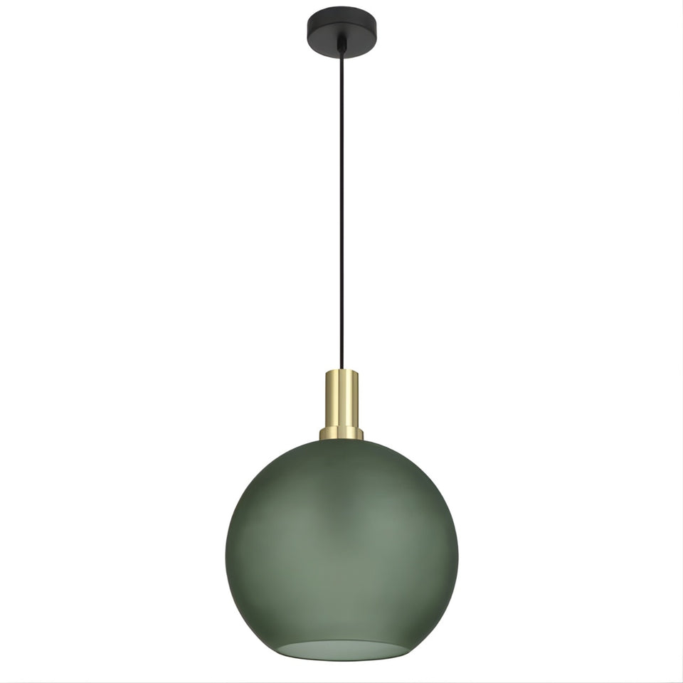 Telbix Patino 30cm Pendant Light E27 Green
