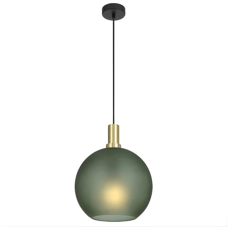 Telbix Patino 30cm Pendant Light E27 Green