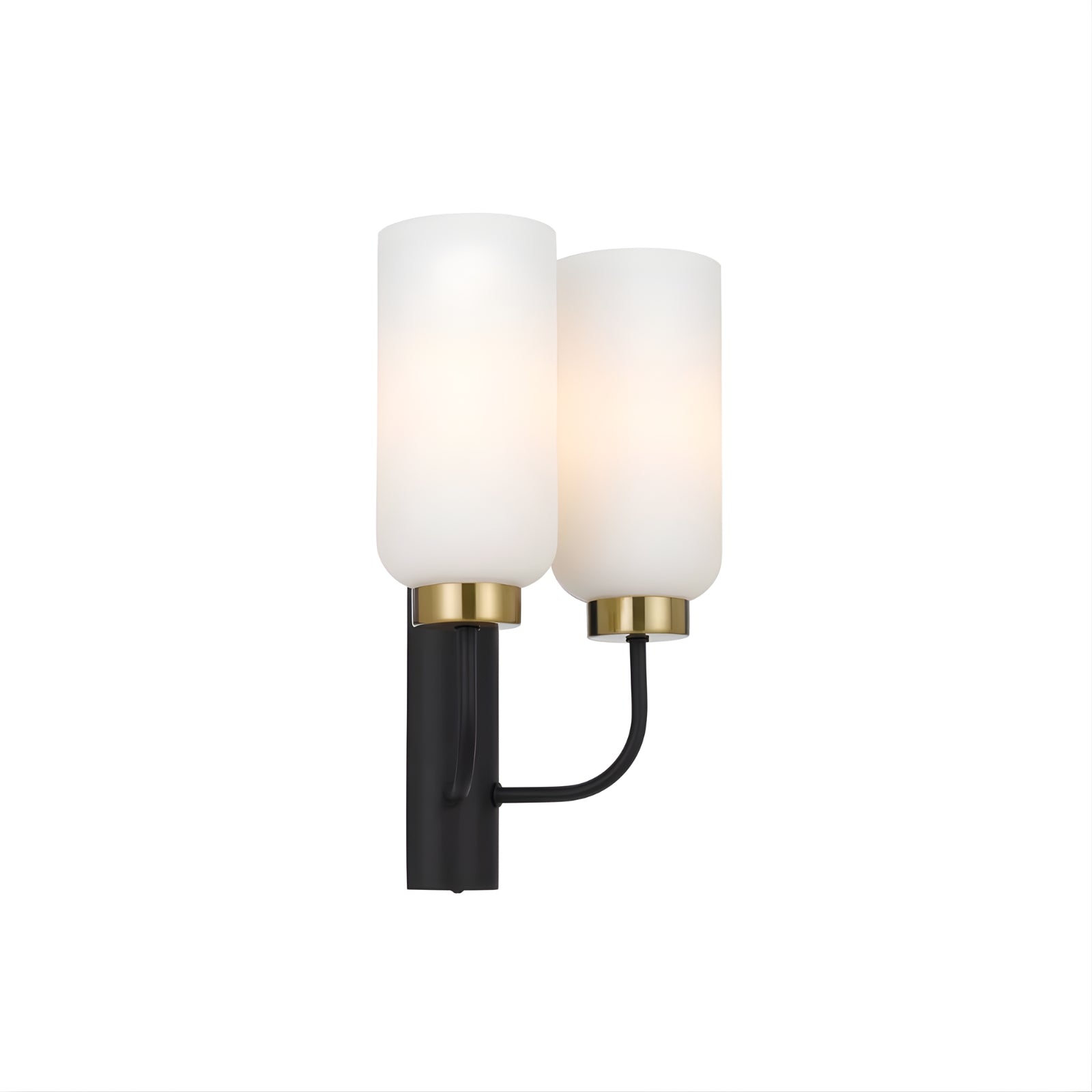 Telbix Sebring 2 Light Wall Light E27  SEBRINGWB2-BKO - The Blue Space