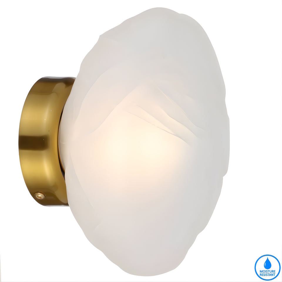 Telbix Zecca Wall Light G9 Gold Frost