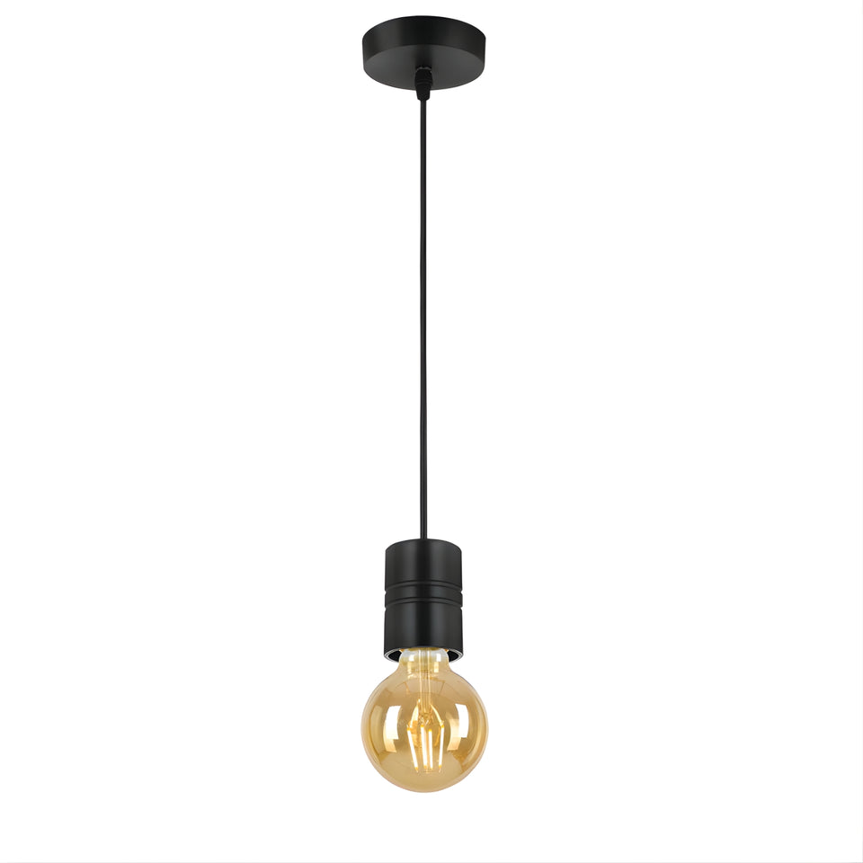 Telbix Lang Cord Set Pendant Light Black