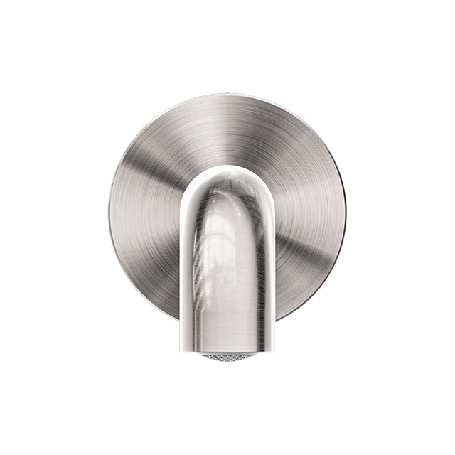 Nero Mecca Basin/Bath Spout Only 230mm Brushed Nickel