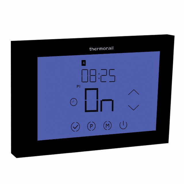 Thermogroup TRTSL Touch Screen 7 Day Timer, Landscape - Black