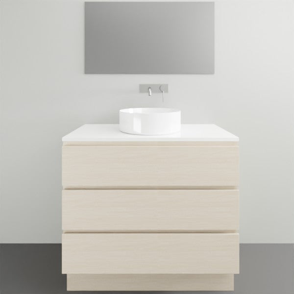 Timberline Ashton Floor Standing Vanity with Silk Surface Top & Basin