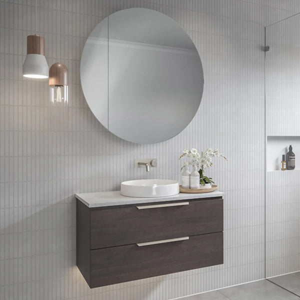 Timberline Ashton Wall Hung Vanity with Silk Surface Top & Basin