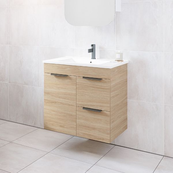 Timberline Bargo Wall Hung Vanity with Alpha Ceramic Top