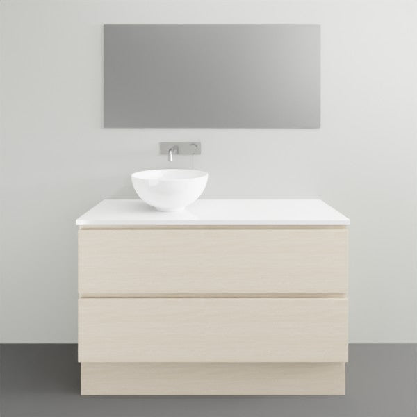 Timberline Billie Floor Standing Ensuite Vanity with SilkSurface Top and Above Counter Basin