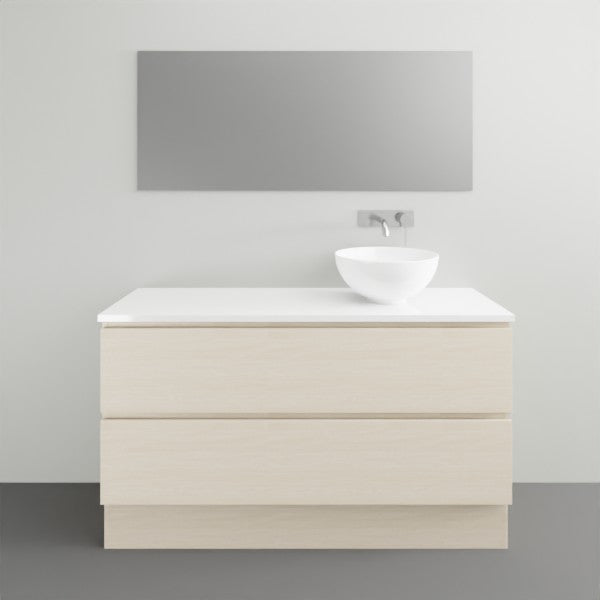 Timberline Billie Floor Standing Ensuite Vanity with SilkSurface Top and Above Counter Basin