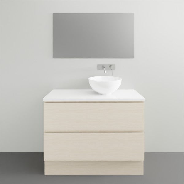 Timberline Billie Floor Standing Ensuite Vanity with SilkSurface Top and Above Counter Basin
