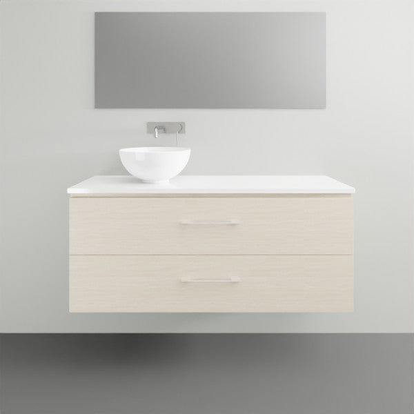Timberline Billie Wall Hung Ensuite Vanity with SilkSurface Top and Above Counter Basin