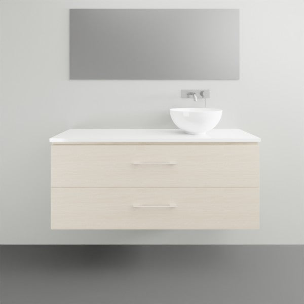 Timberline Billie Wall Hung Ensuite Vanity with SilkSurface Top and Above Counter Basin